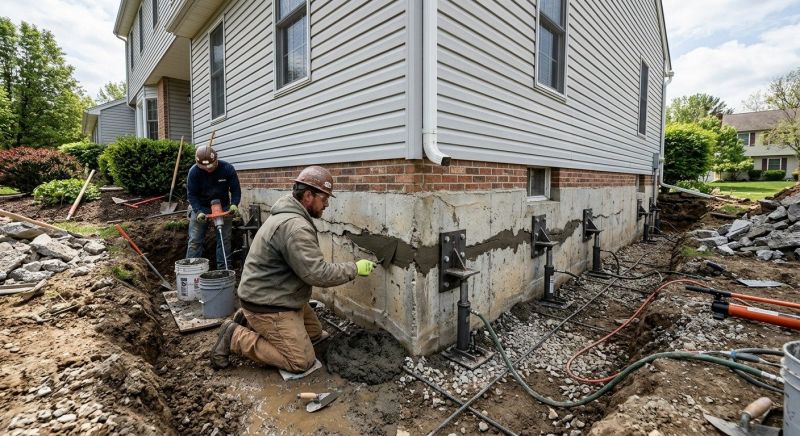 Basement Foundation Repair in San Dimas, CA