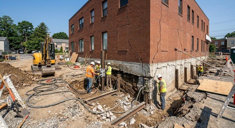 Building Foundation Repair in Bloomington, CA