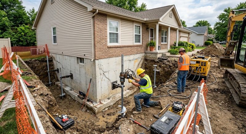 Building Foundation Repair in West Covina, CA
