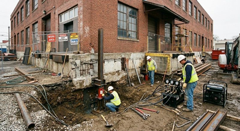 Commercial Foundation Repair in Rancho Cucamonga, CA