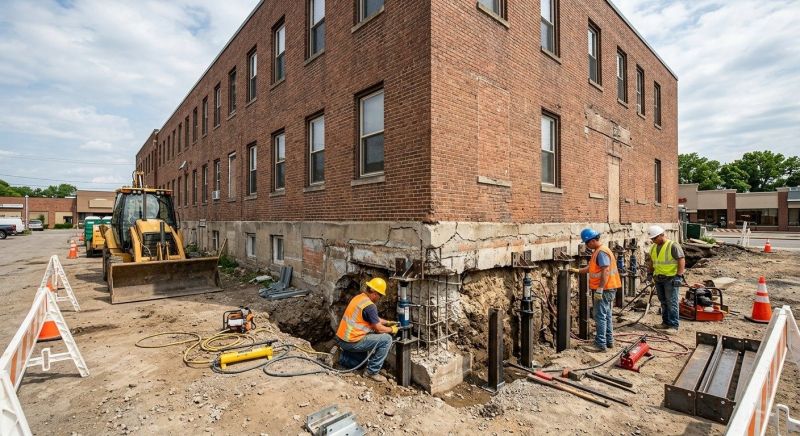 Commercial Foundation Repair in Rancho Cucamonga, CA