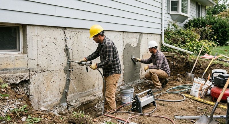 Concrete Foundation Repair in Chino, CA