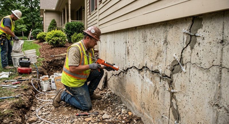 Cracked Foundation Repair in Riverside, CA