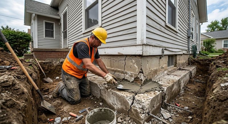 Cracked Foundation Repair in Riverside County, CA