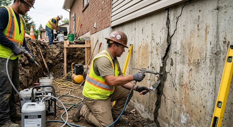 Cracked Foundation Repair in Rowland Heights, CA