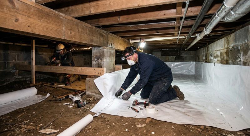 Crawl Space Leveling in Rancho Cucamonga, CA