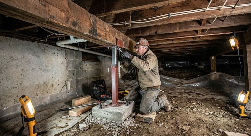 Crawlspace Foundation Repair in Diamond Bar, CA