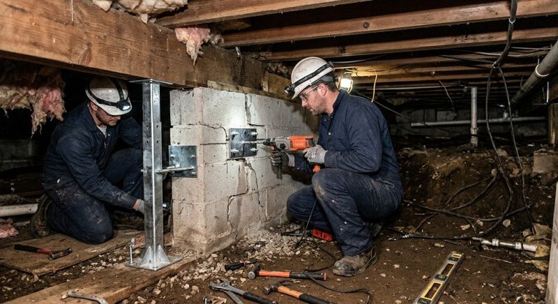Crawlspace Foundation Repair in Lake Arrowhead, CA