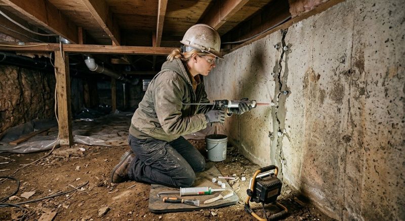 Crawlspace Foundation Repair in Monrovia, CA