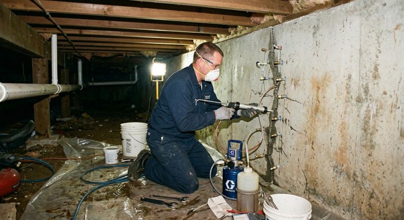 Crawlspace Foundation Repair in Redlands, CA