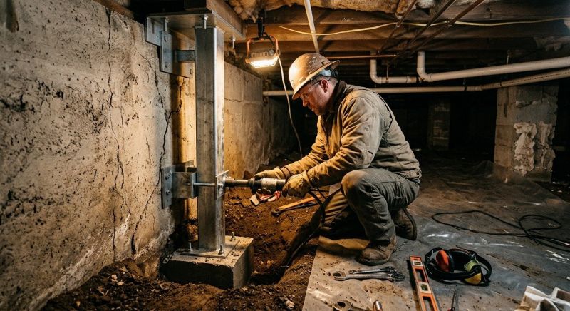 Crawlspace Foundation Repair in San Bernardino County, CA