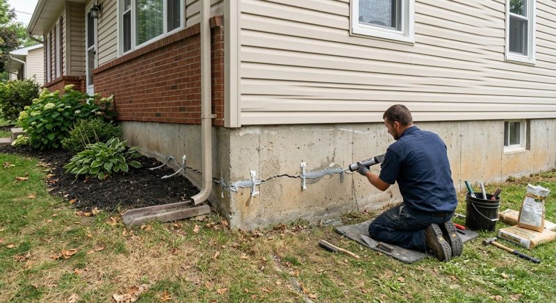 Foundation Crack Sealing in Rancho Cucamonga, CA