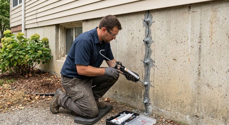 Foundation Crack Sealing in Rancho Cucamonga, CA