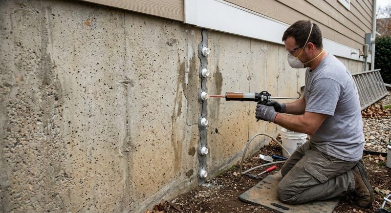 Foundation Crack Sealing in Rancho Cucamonga, CA