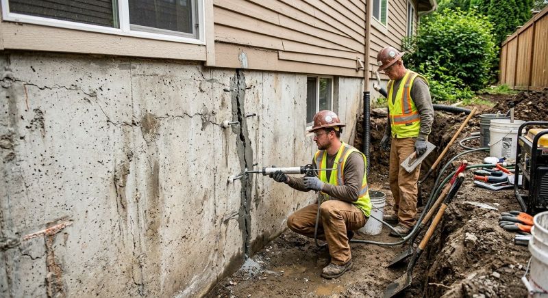 Foundation Cracks Repair in Rancho Cucamonga, CA