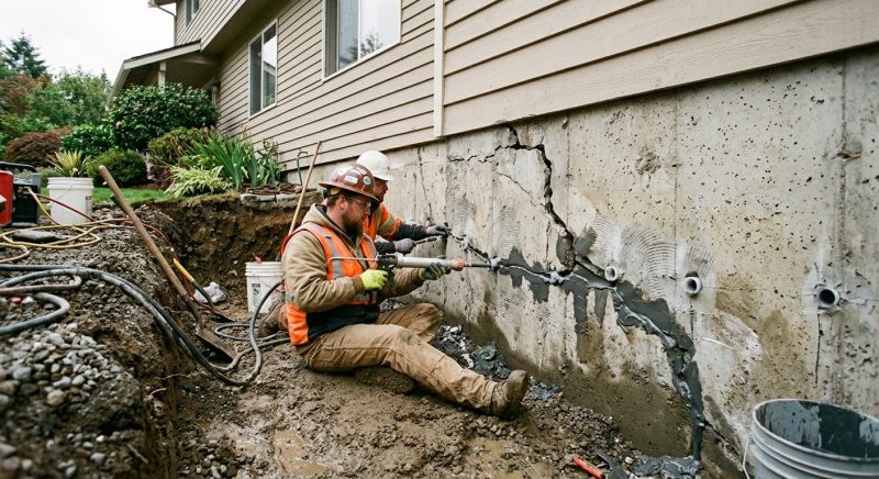 Foundation Cracks Repair in Rancho Cucamonga, CA