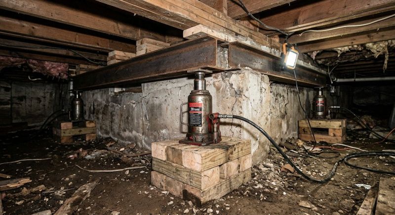 Foundation Jacking in Baldwin Park, CA