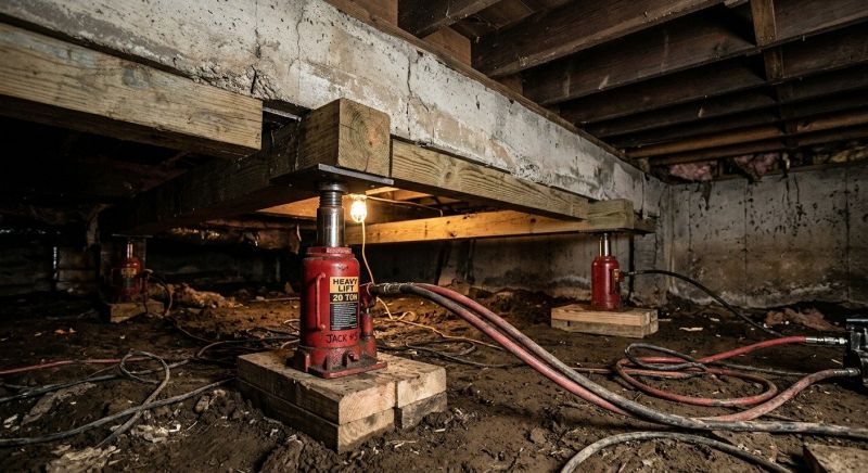 Foundation Jacking in Rancho Cucamonga, CA