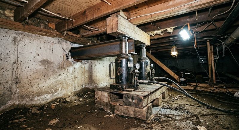 Foundation Jacking in San Dimas, CA