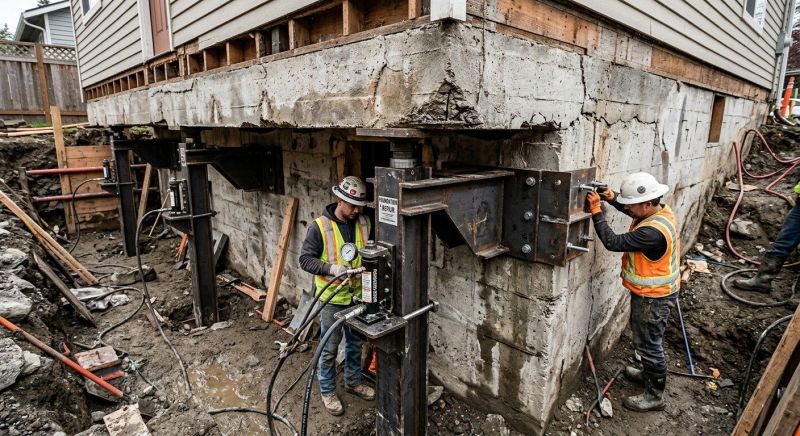 Foundation Lifting in Rancho Cucamonga, CA