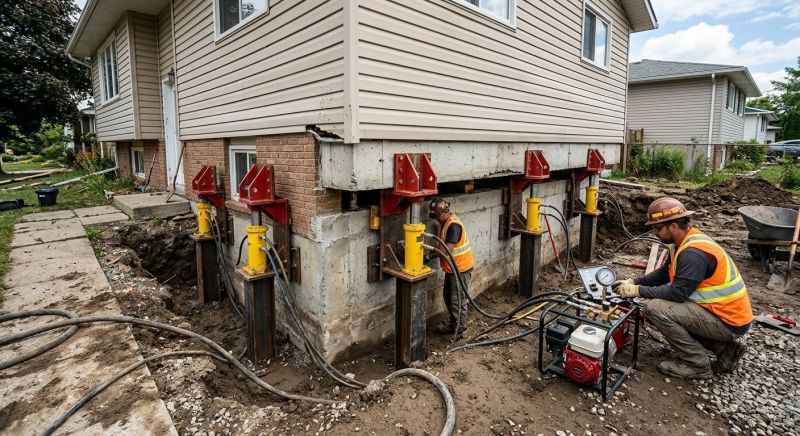 Foundation Lifting in Ontario, CA