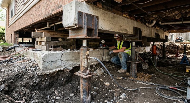 Foundation Lifting in Pomona, CA