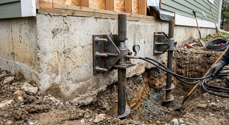 Foundation Pier Leveling in Rancho Cucamonga, CA