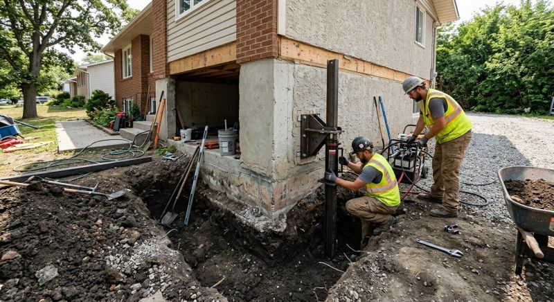 Foundation Pier Repair in Rancho Cucamonga, CA