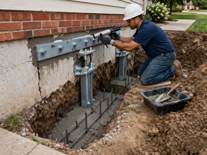 Foundation Repair in Bloomington, CA