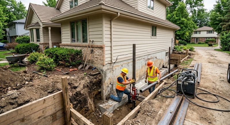 Foundation Repair in Fontana, CA