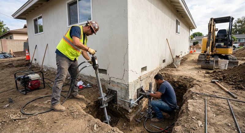 Foundation Stabilizing in Baldwin Park, CA