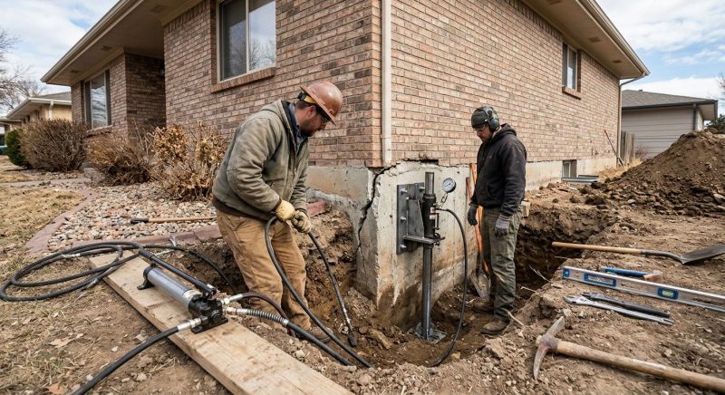 Foundation Stabilizing in Corona, CA