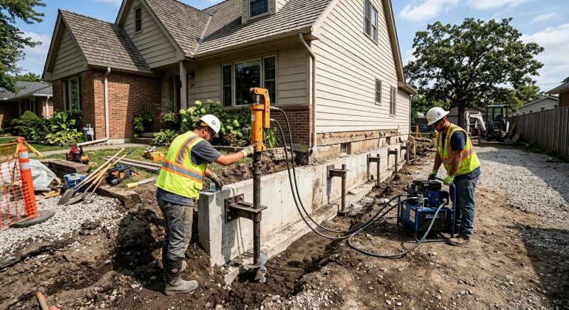 Foundation Stabilizing in Rancho Cucamonga, CA
