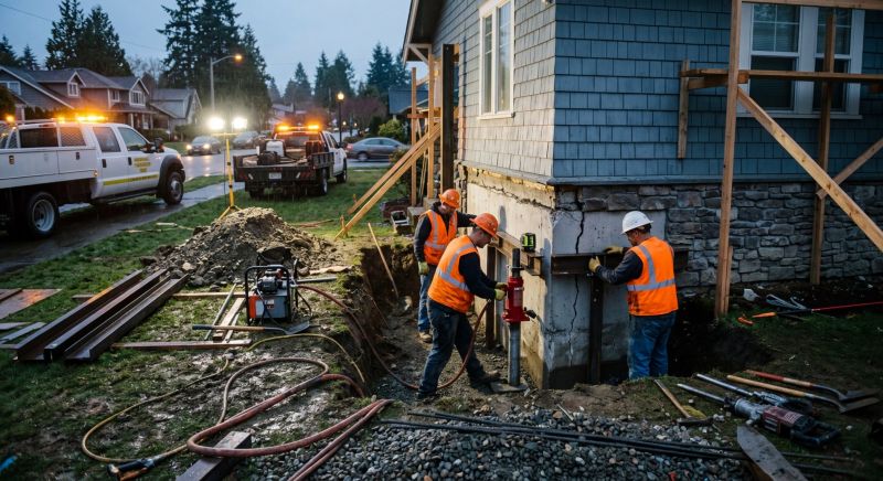 Foundation Stabilizing in Placentia, CA