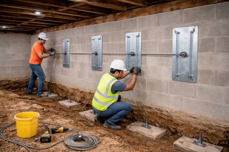 Foundation Stabilizing in Redlands, CA