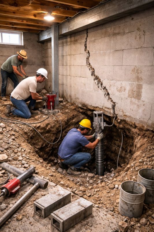 Foundation Structural Repair in La Verne, CA