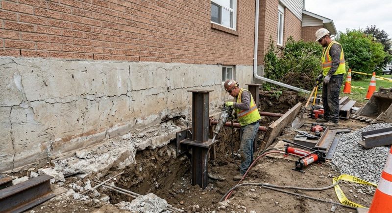 Foundation Structural Repair in Montclair, CA