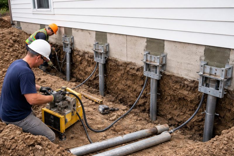 Helical Piers Installation in Rancho Cucamonga, CA