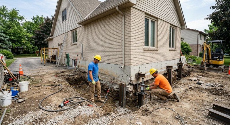 Helical Piers Installation in Rancho Cucamonga, CA