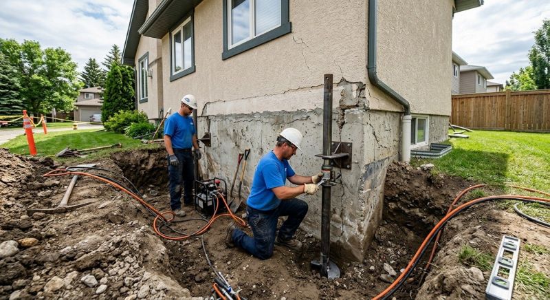 Helical Piers Installation in Rancho Cucamonga, CA