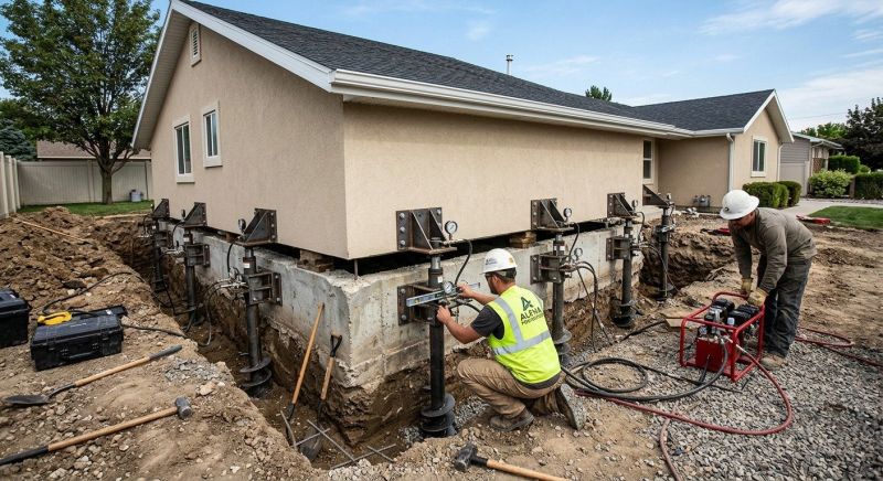 Home Foundation Leveling in San Bernardino, CA