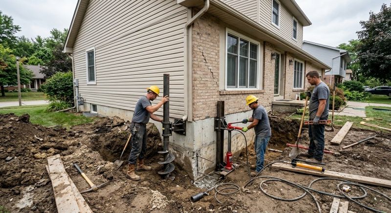 House Foundation Repair in Covina, CA