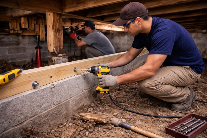 House Foundation Repair in Hacienda Heights, CA