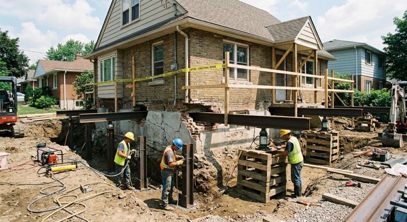 House Foundation Repair in Placentia, CA