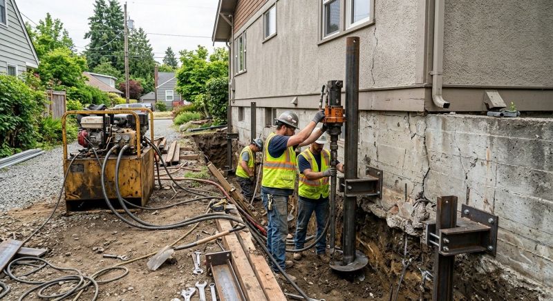 Piling Repair in San Bernardino County, CA