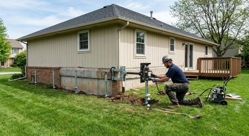 Settling Foundation Service in Villa Park, CA
