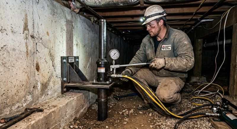 Settling Foundation Service in Wrightwood, CA