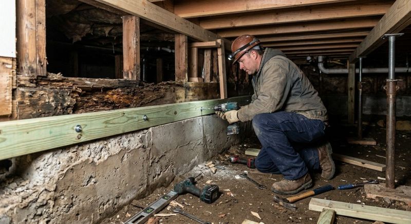 Sinking Foundation Repair in Montclair, CA