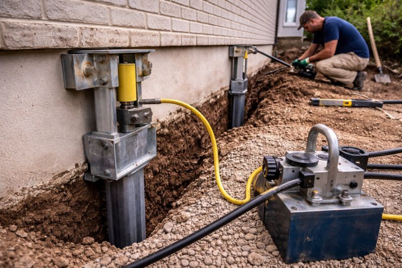 Sinking Foundation Repair in San Dimas, CA