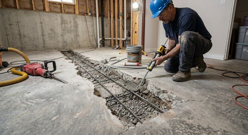Slab Foundation Repair in Rancho Cucamonga, CA